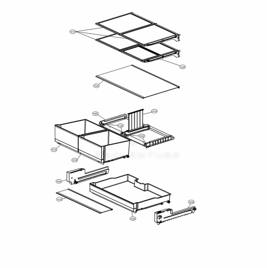 LG Shelf Assembly - AHT73233954