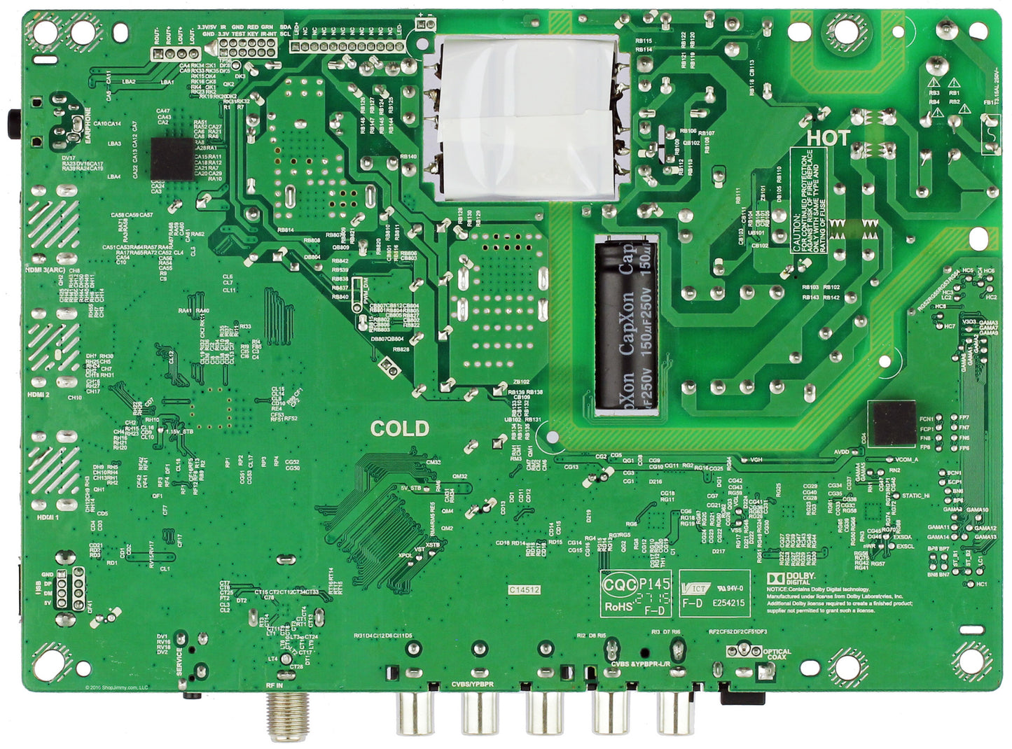 Insignia 55.43S02.2E1 Power Board