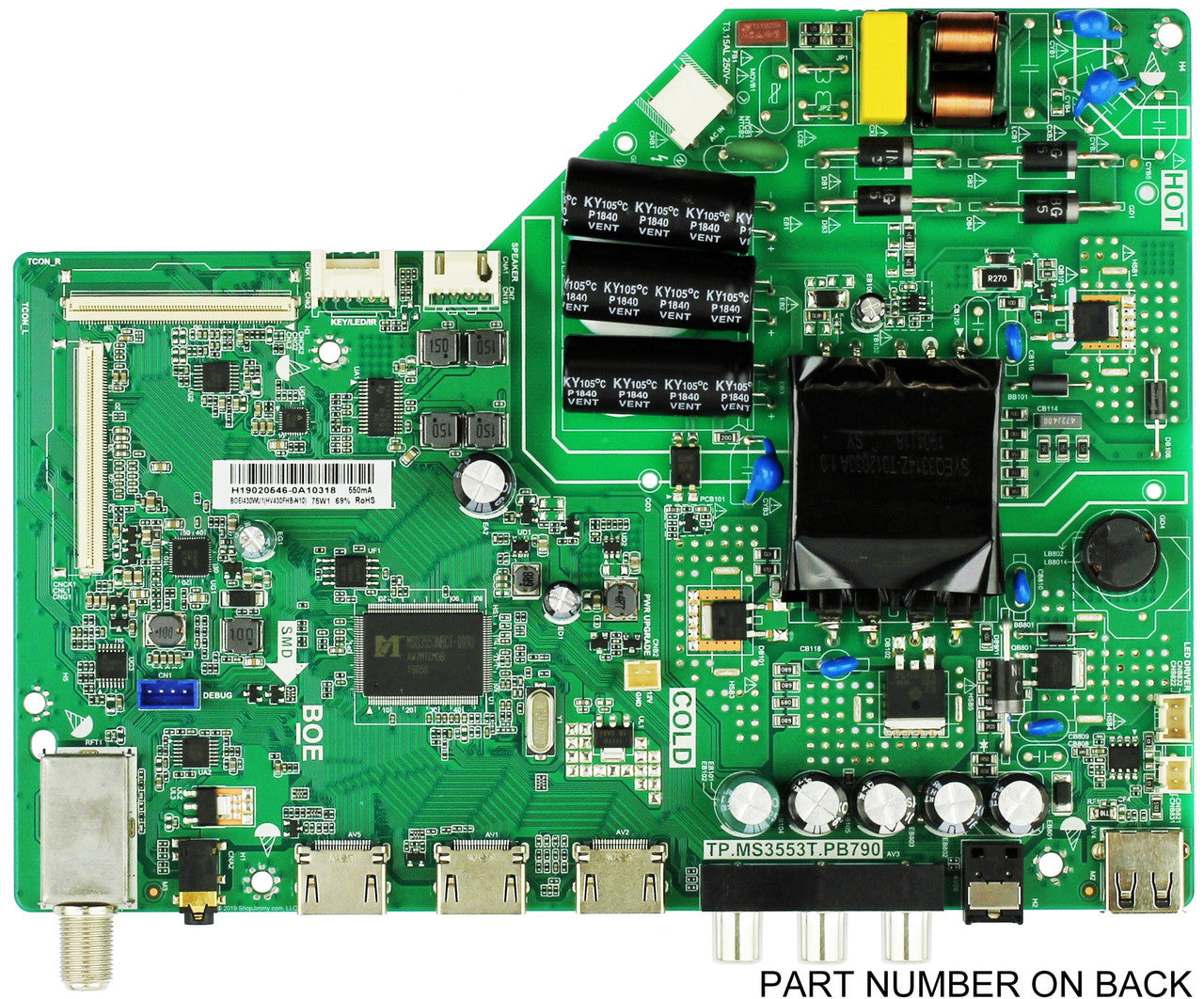 Insignia Main Board - 60101-03300
