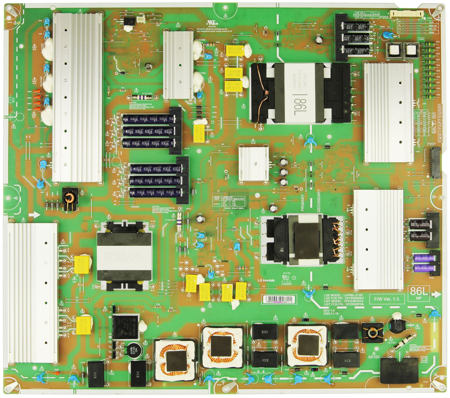 LG Power Supply Assembly - EAY65894901