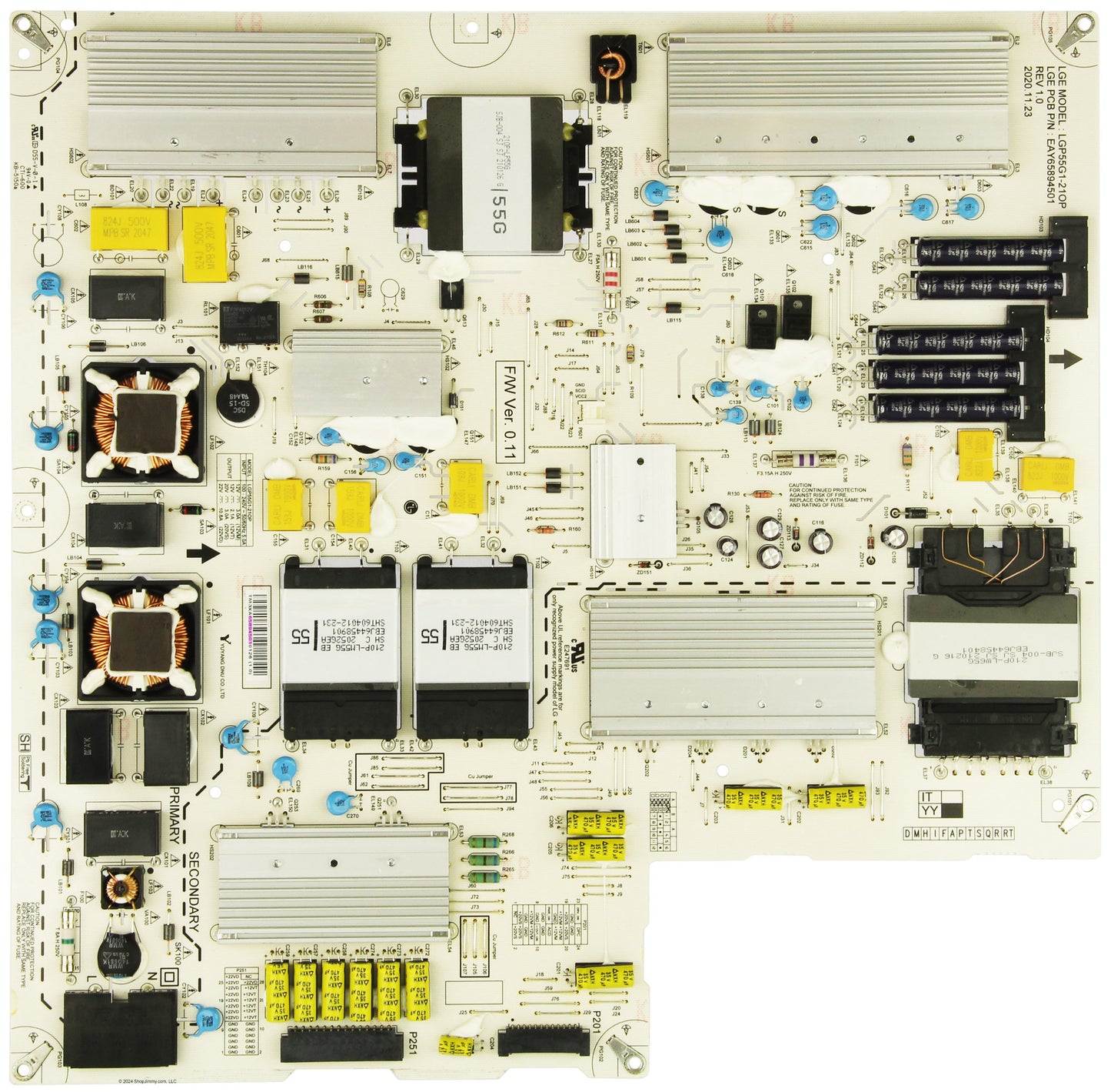 LG Power Supply Assembly - EAY65894501