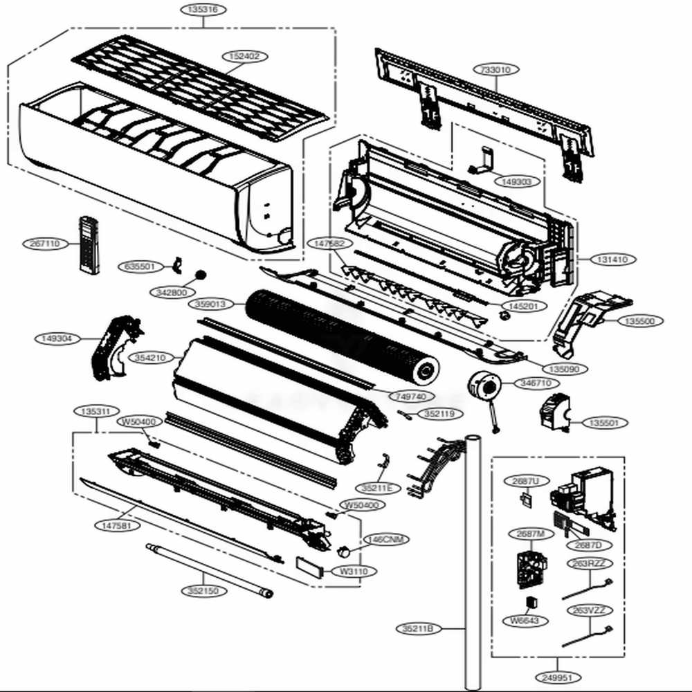 LG Main Pcb Assembly - EBR85102040