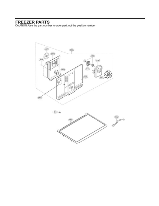 LG Refrigerato Door Foam Assembly - ADD73896113