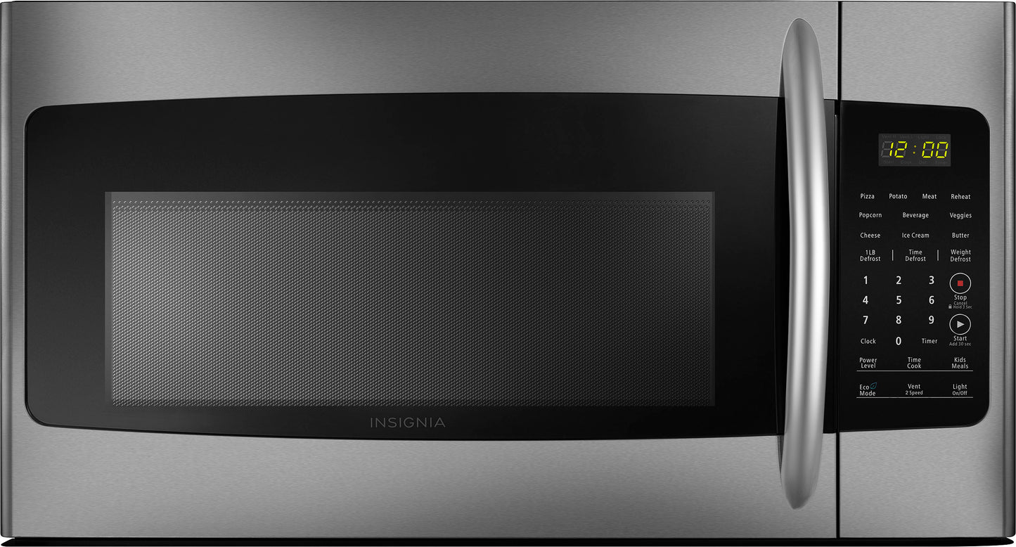 Insignia NSOTR16SS8Q 1.6 Cu. Ft. Over-the-Range Microwave - Stainless Steel