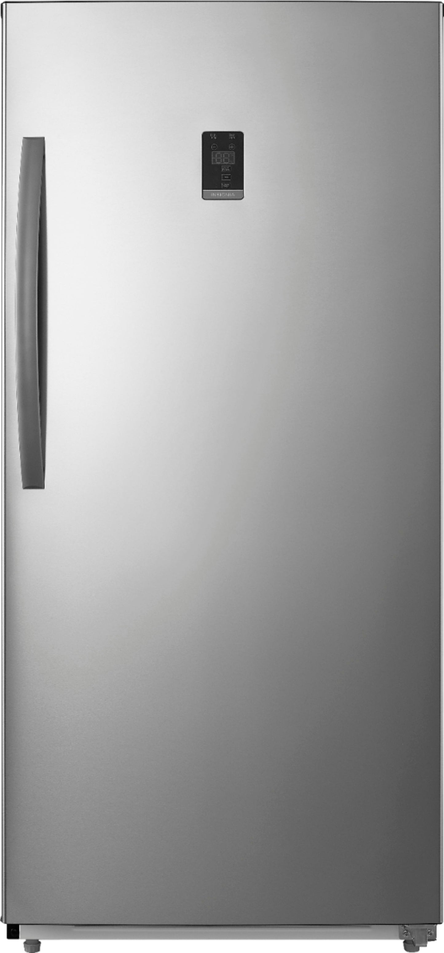 Insignia NSUZ14SS0 13.8 Cu. Ft. Garage Ready Convertible Upright Freezer with ENERGY STAR Certification - Stainless Steel