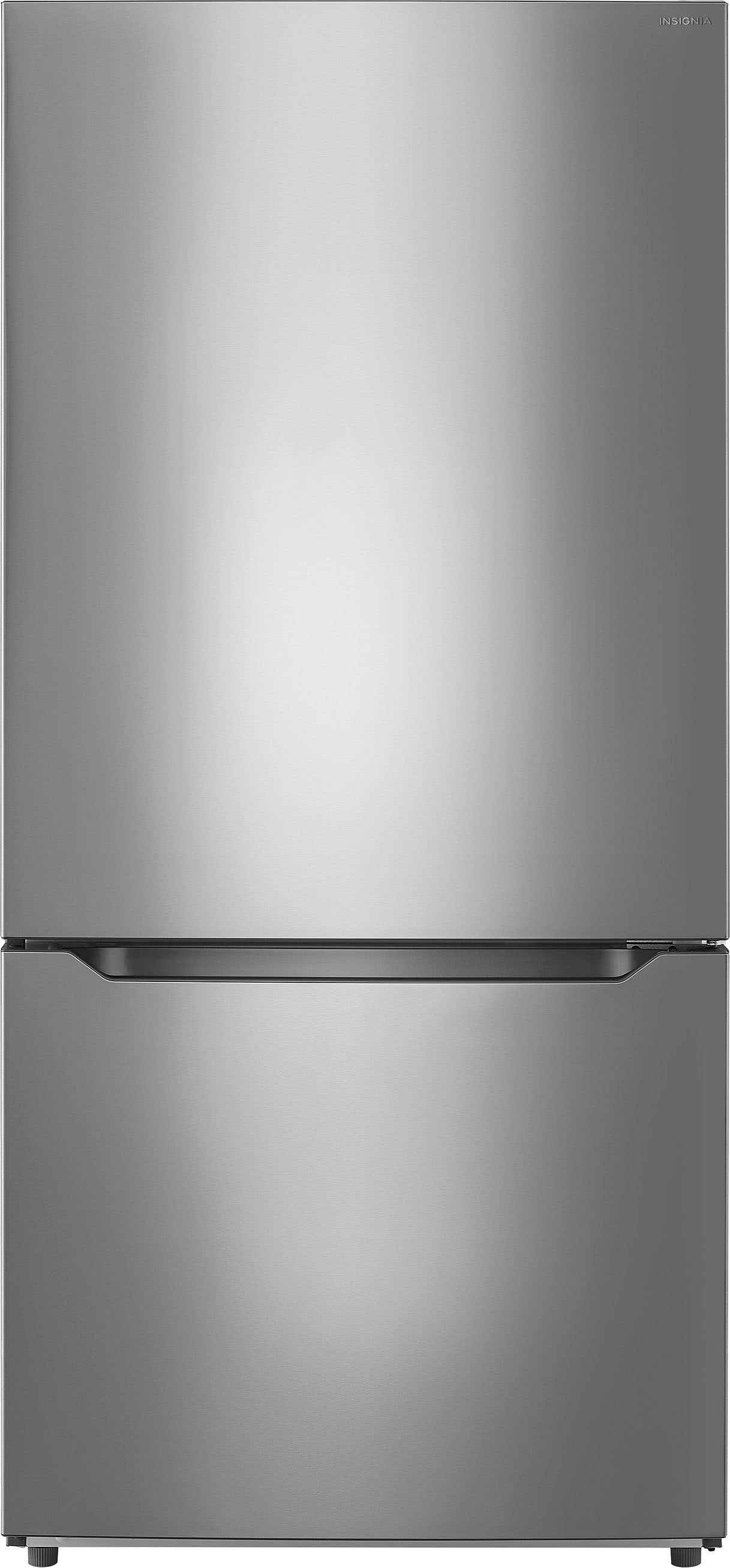 Insignia NSRBM18SS0 18.6 Cu. Ft. Bottom Freezer Refrigerator with ENERGY STAR Certification - Stainless Steel