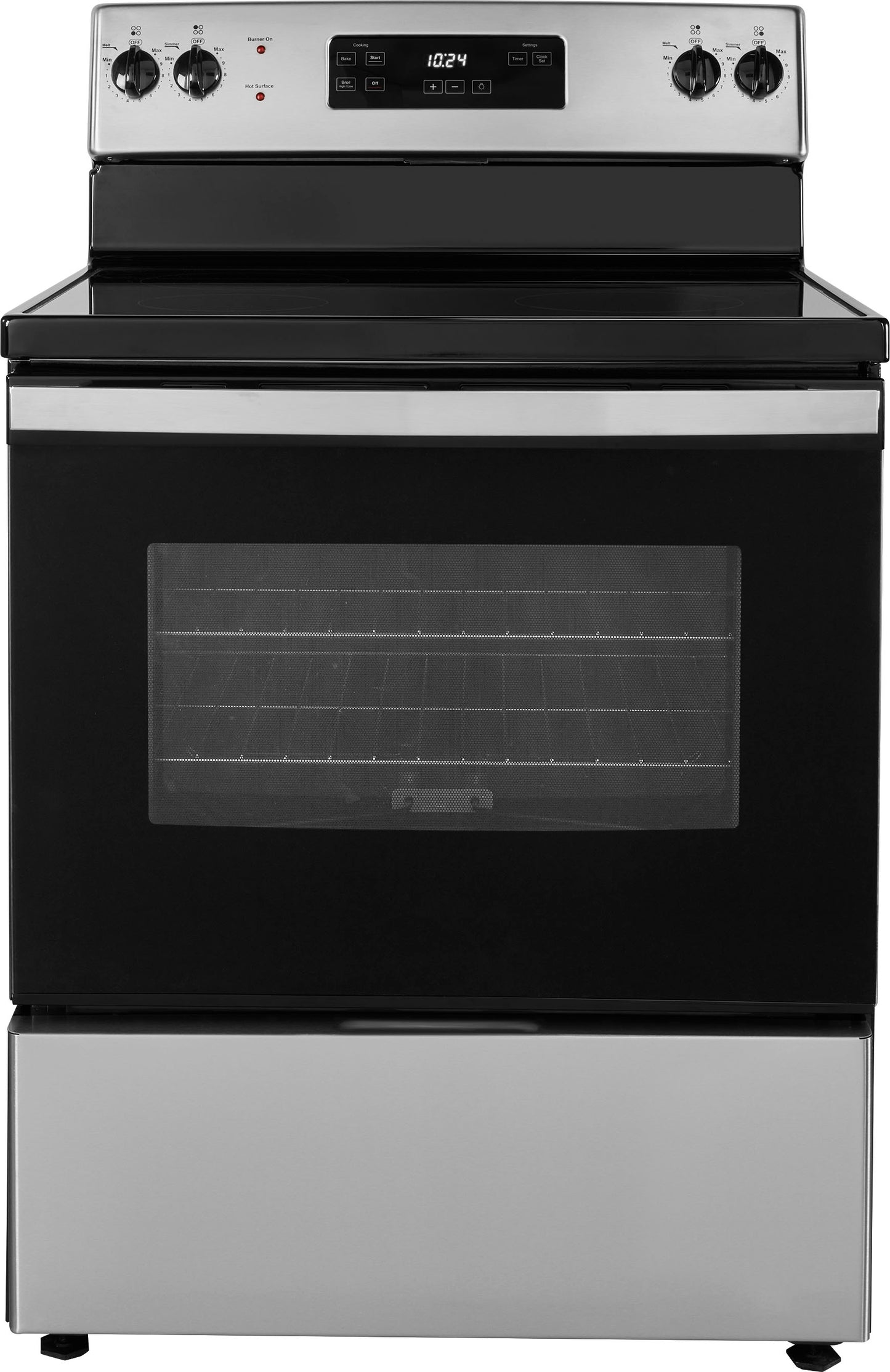 Insignia NSRGRCESS4 5 Cu. Ft. Freestanding Electric Range - Stainless Steel