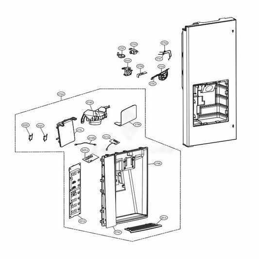 LG Display Cover - MCK66585146