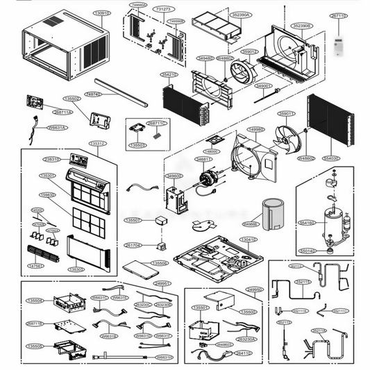 LG China Compressor Set - TBZ38177001