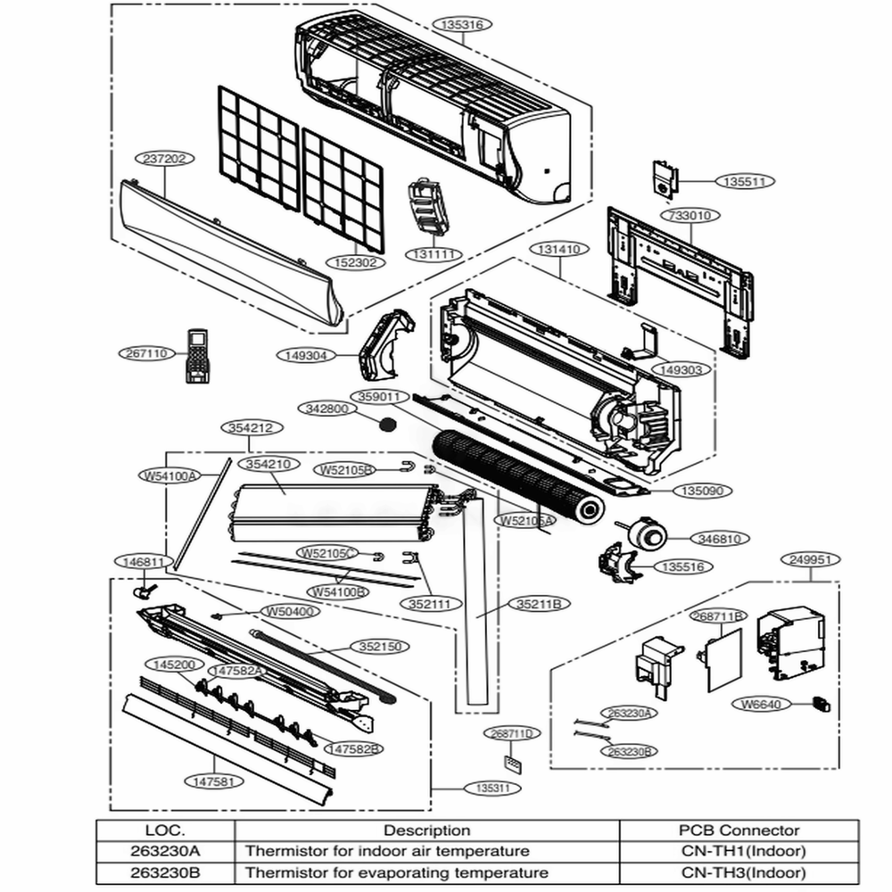 LG Installation Plate Assembly - AGU73388701