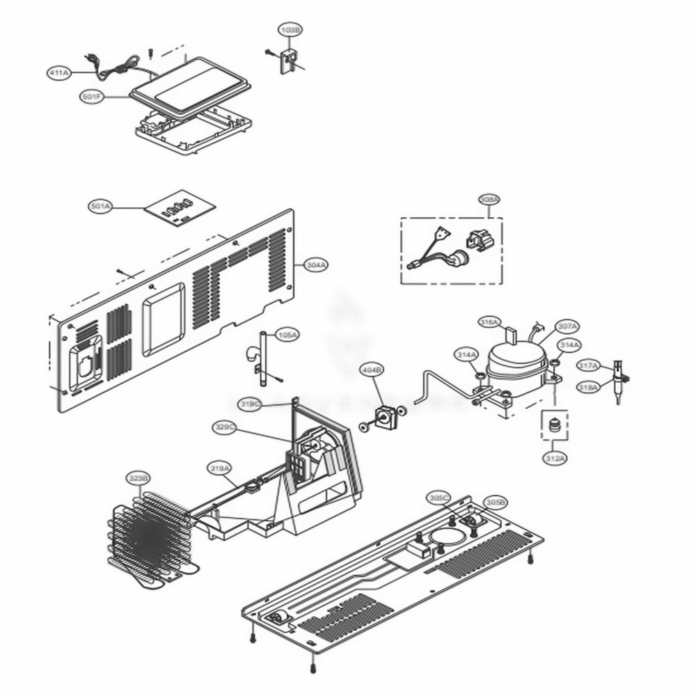 LG Main Pcb Assembly - EBR85624980