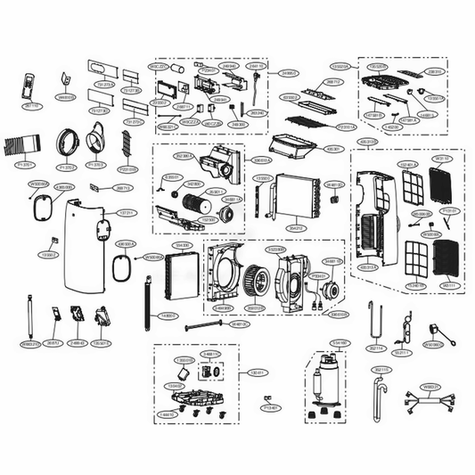 LG Motor Assembly,Ac,Outsourcing - COV36133148