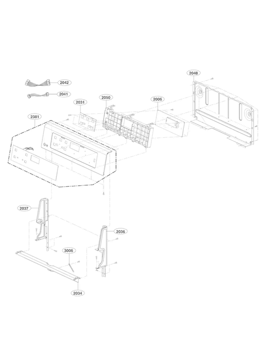 LG Poise Cover Assembly - ACQ76214704