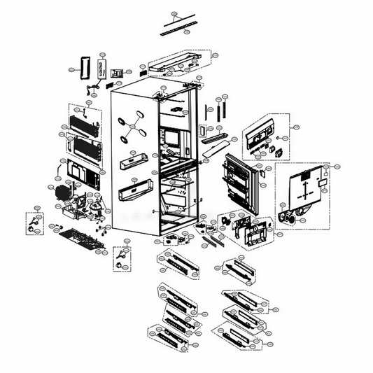 LG Ptc Thermistor Assembly - EBG63205835
