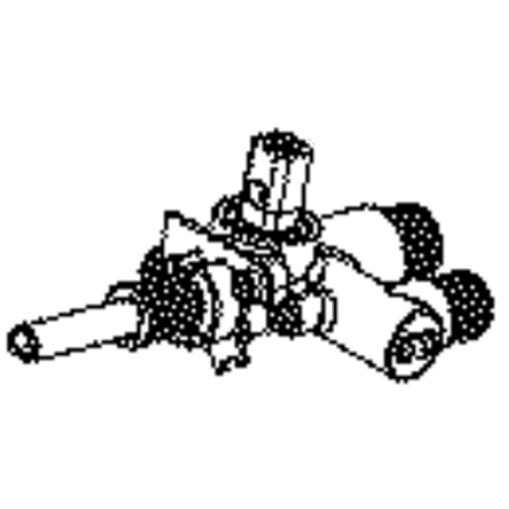 GE Range Burner Valve 3R 310 - WB21X28821