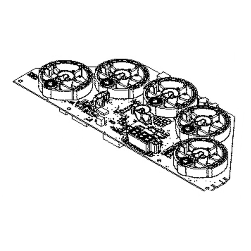 GE Display Board Asm - WB27X26854