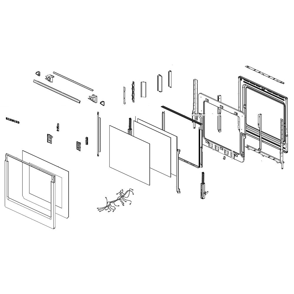 Samsung Assembly Door Double - DG94-01650A