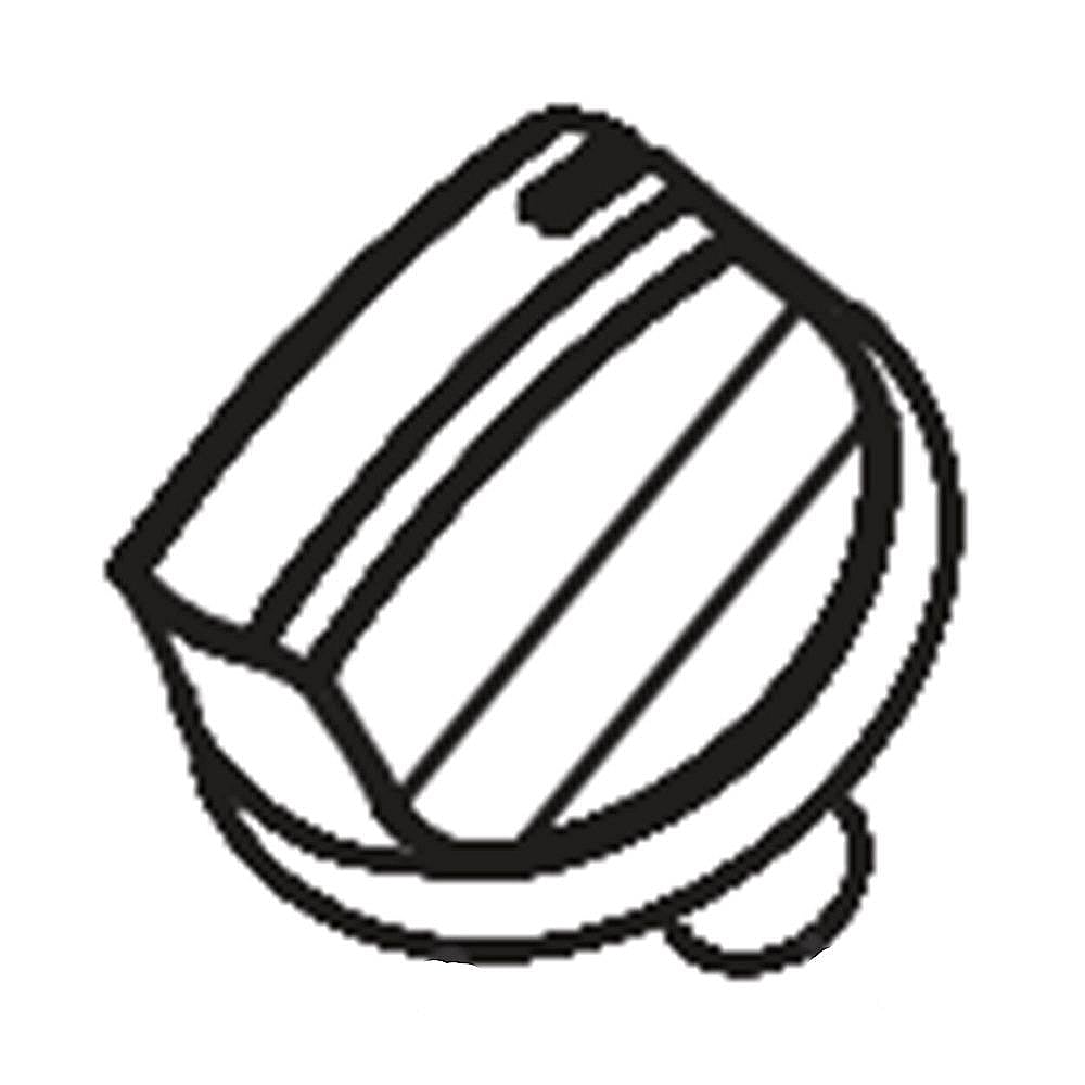Electrolux Knob,Burner,White - 5304504840