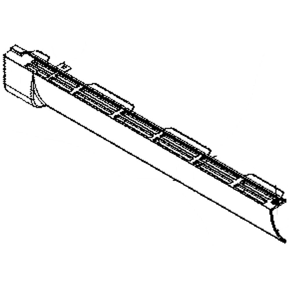 Electrolux Grille,Exhaust Vent,Black Stai - 5304515187