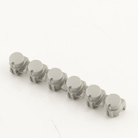 Bosch 00 Dishwasher Control Panel Button Set (Stainless) - 618170