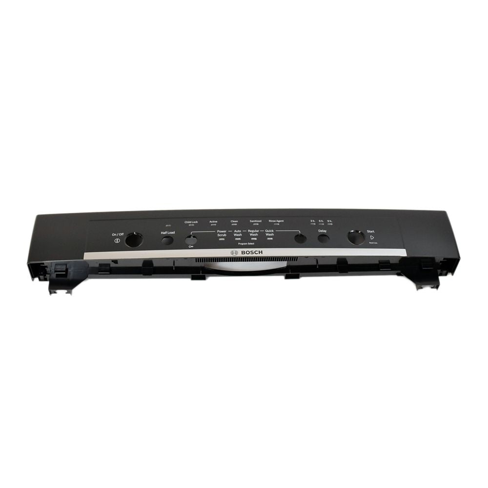 Bosch 00 Dishwasher Control Panel Fascia (Black) - 680460