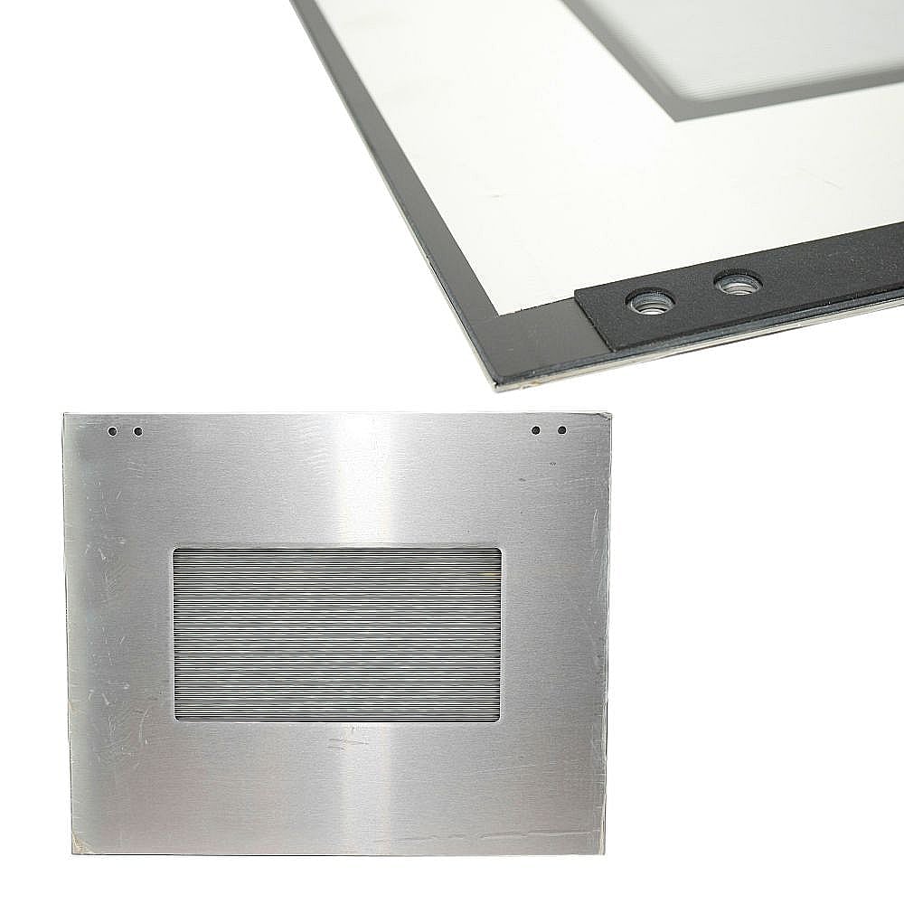 Whirlpool Wall Oven Door Outer Panel (Stainless) - WP4452315