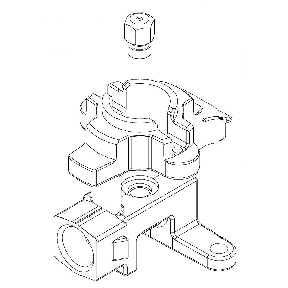 Whirlpool Cooktop Holder Orifice - W10282659