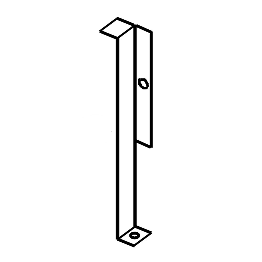 Whirlpool Microwave Oven Cavity Support Bracket, Upper - W10540715