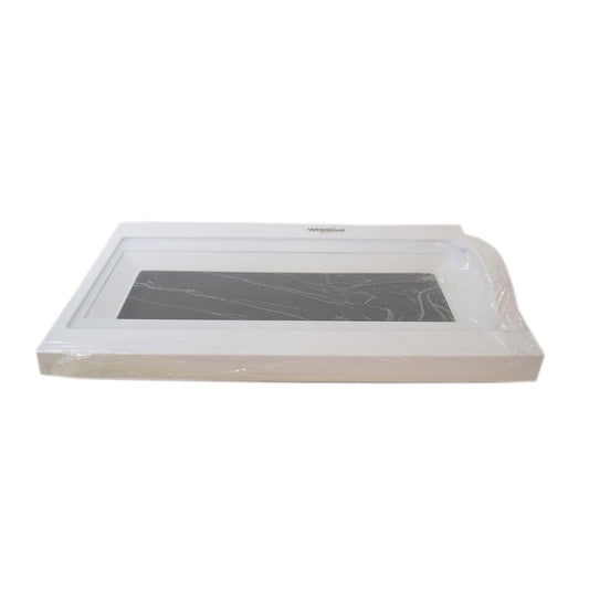 Whirlpool Microwave Door Assembly - Whit - W10889330
