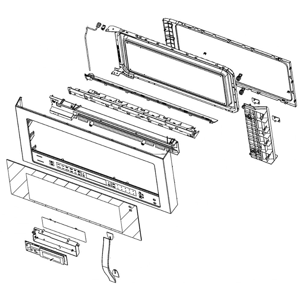 Whirlpool Door/Mw - W10893441