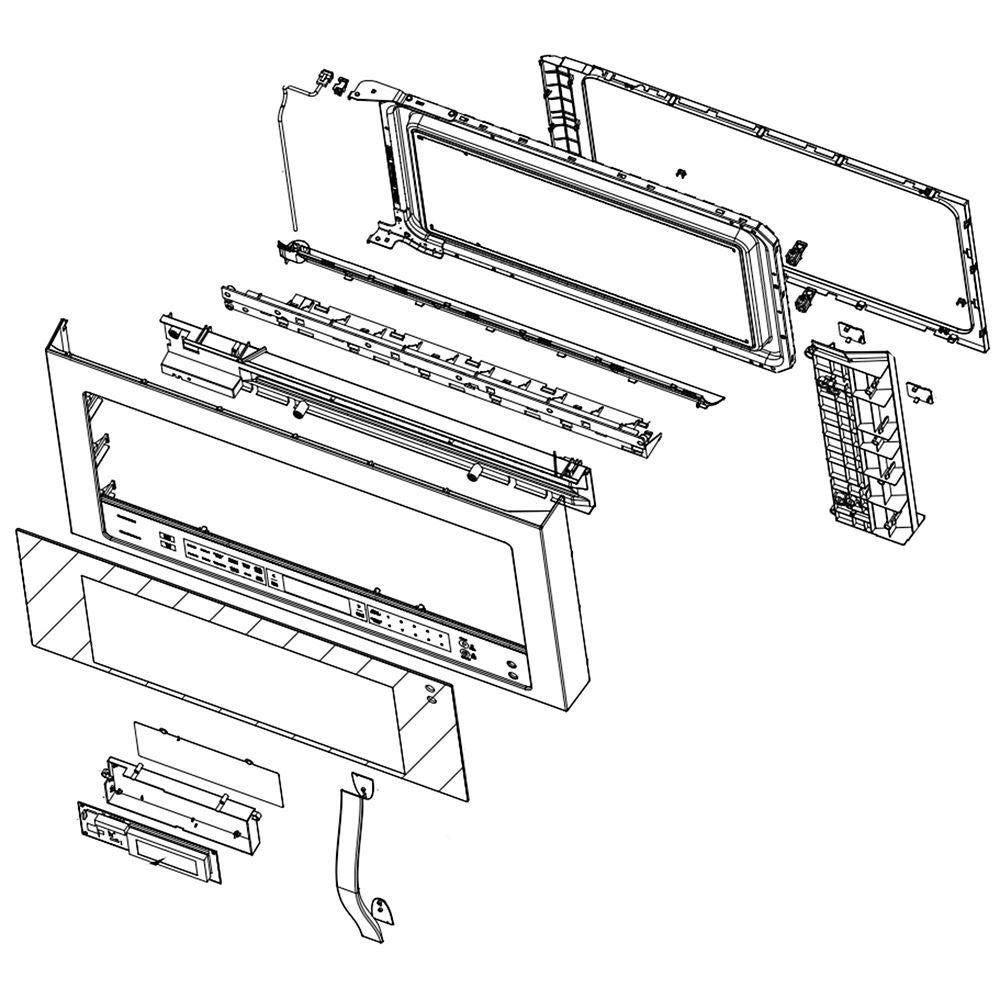 Whirlpool Door/Mw - W10893445