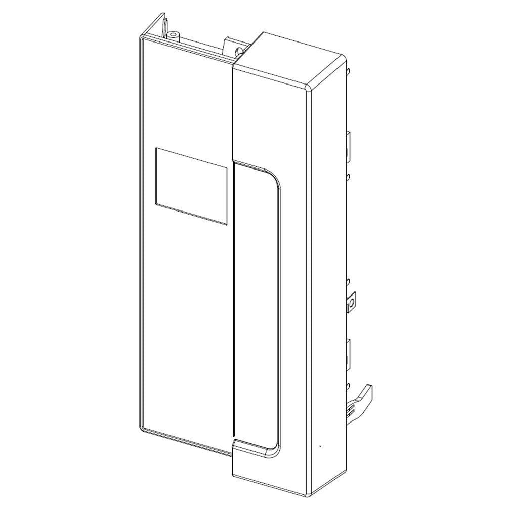 Whirlpool Control Panel, Right (Black Stainless) - W11206895