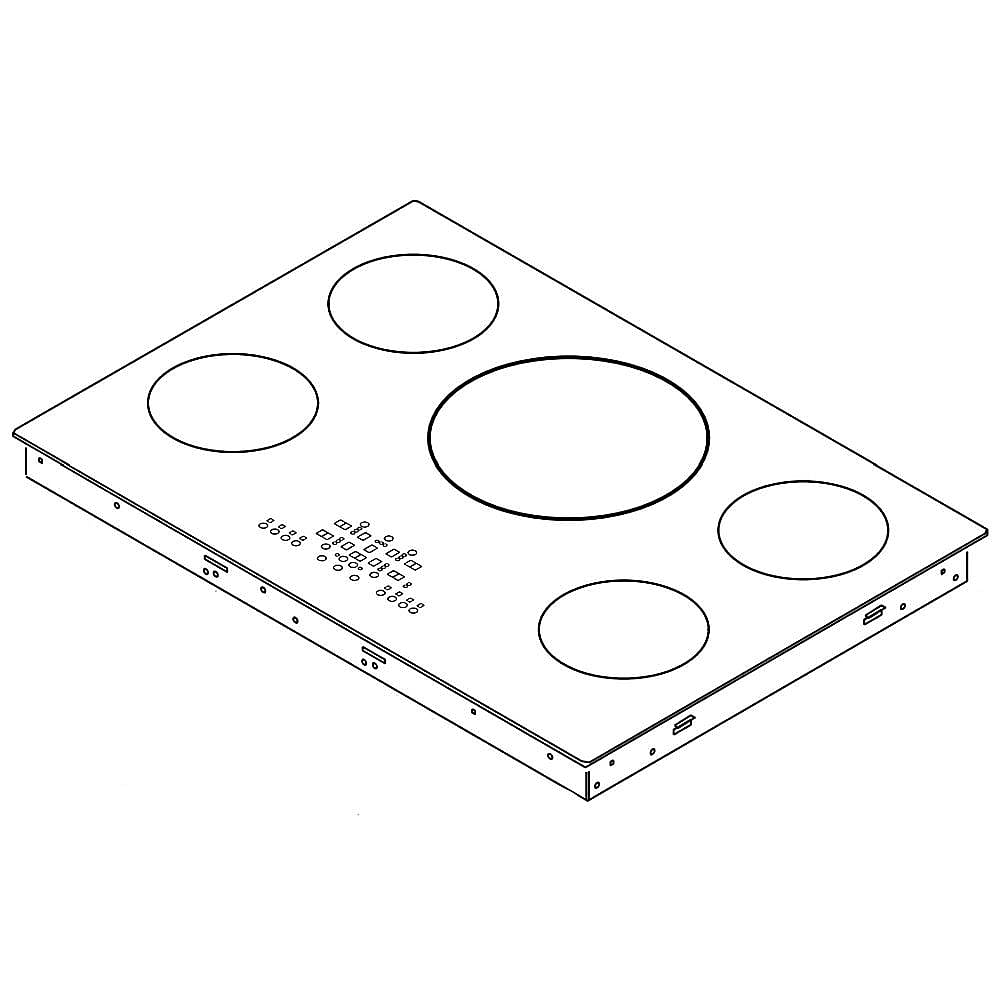 Whirlpool Range Main Top - WPW10396765