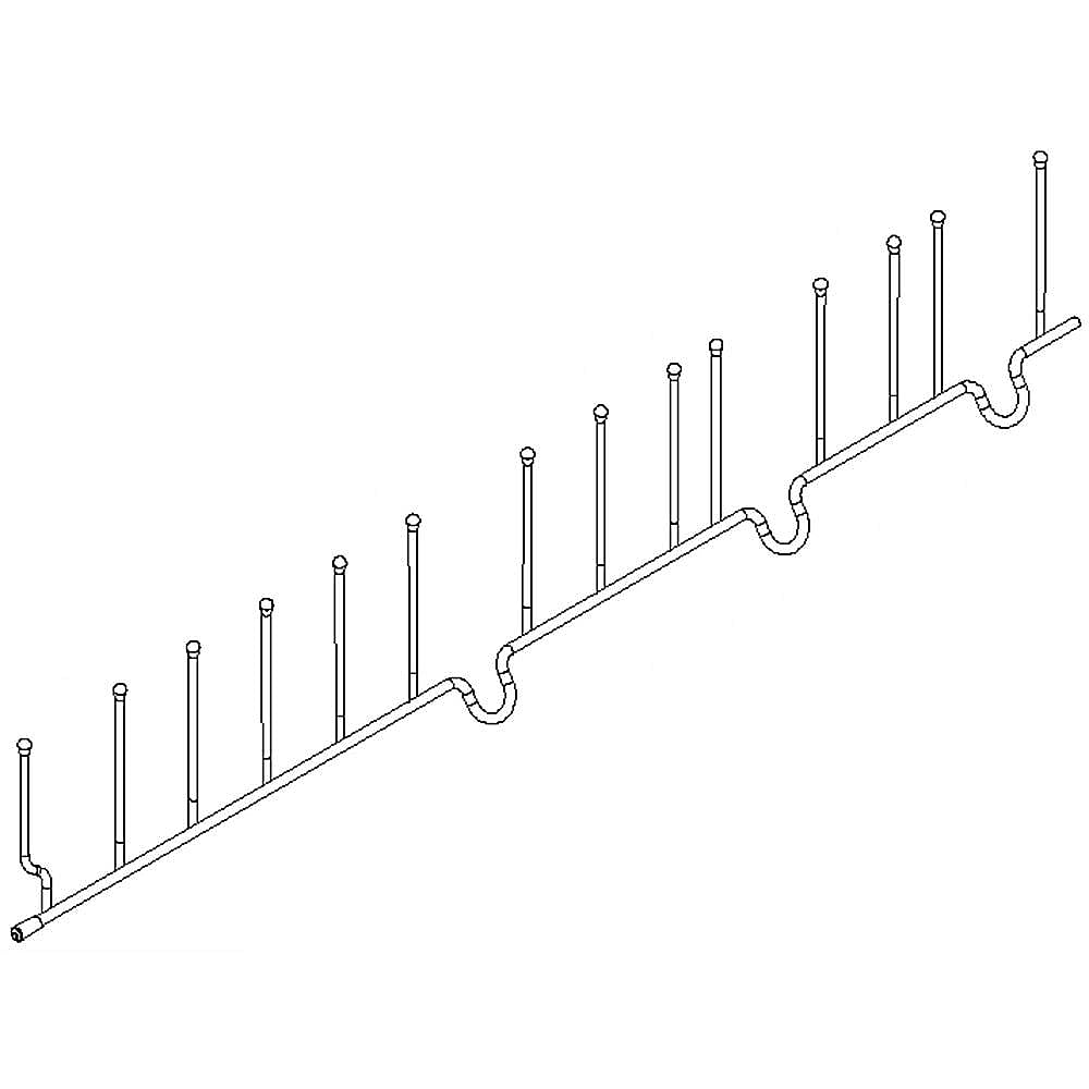Whirlpool Dishwasher Tine Row - W10713311