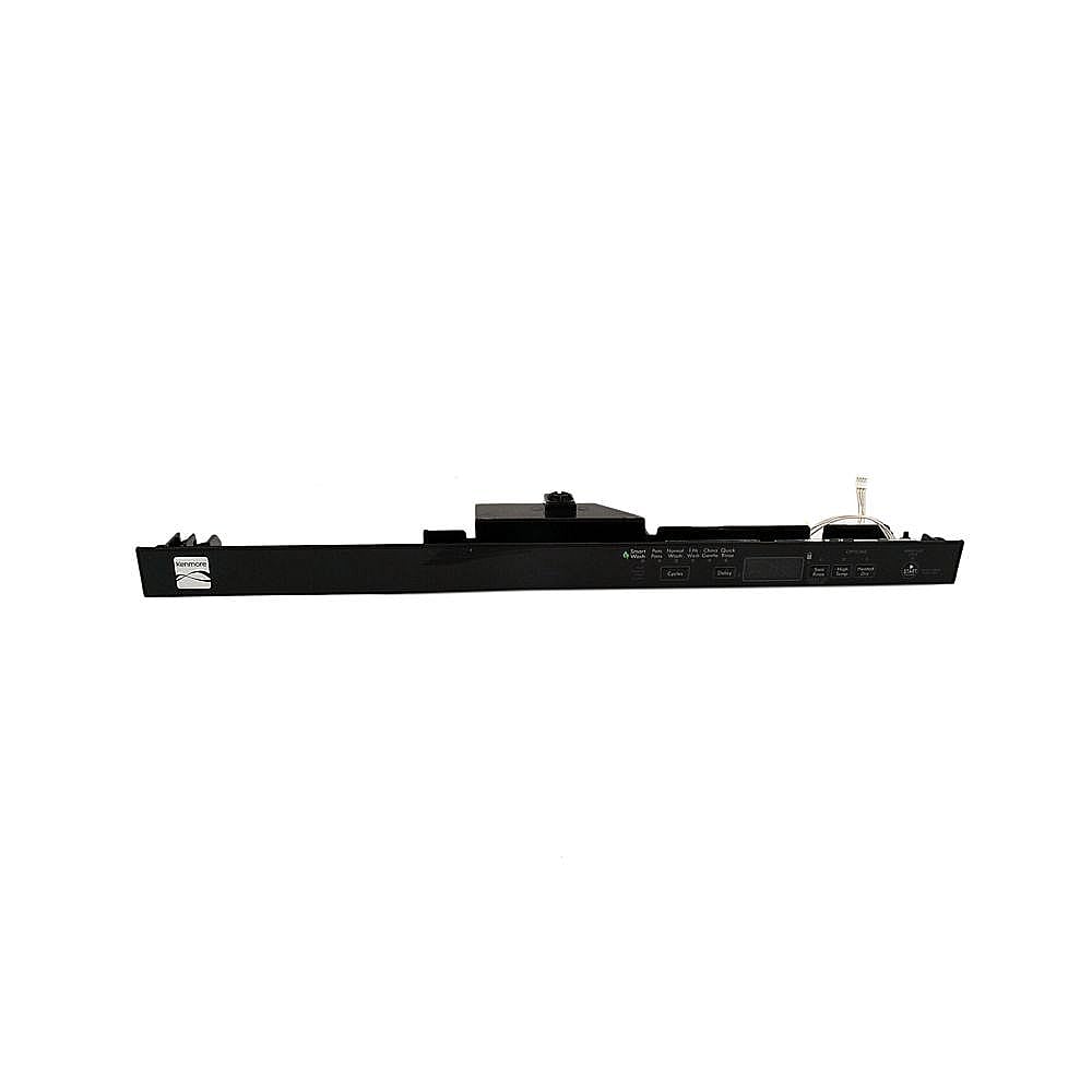 Whirlpool Dishwasher Control Panel Assembly (Black) - W10837722