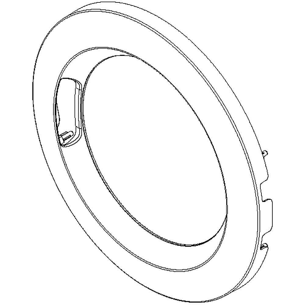 Whirlpool Dryer Door Outer Frame - W10215742