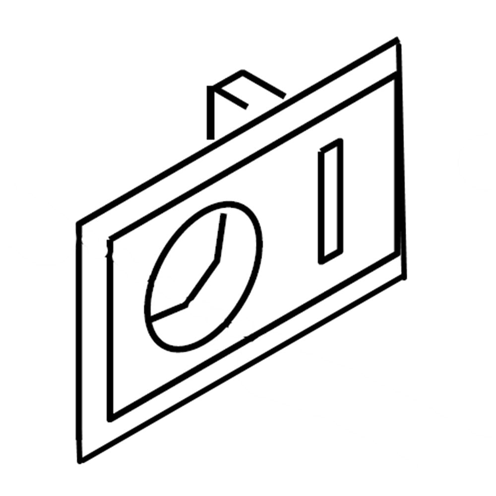 Whirlpool Dryer Cabinet Hole Plug - W10567345