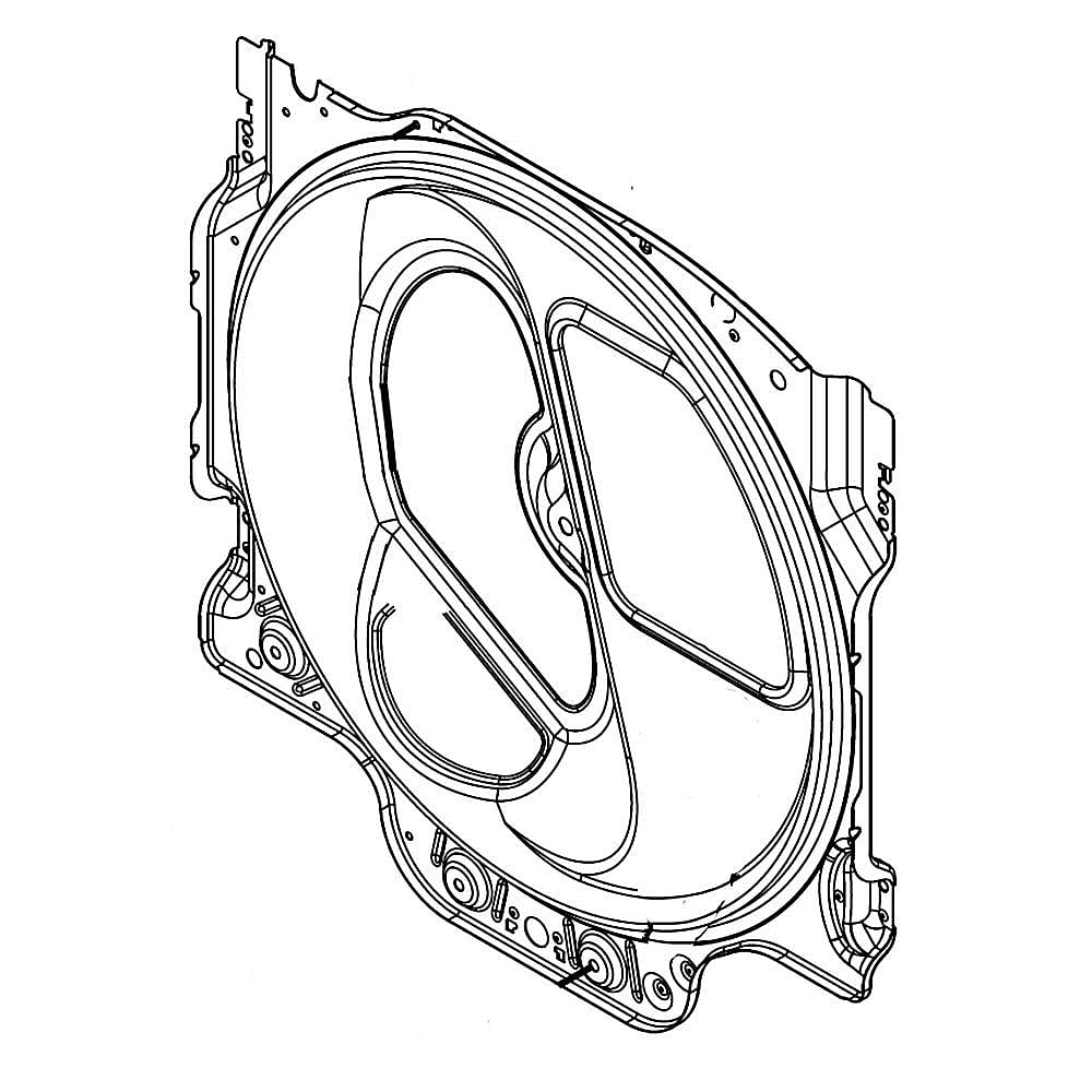 Whirlpool Dryer Bulkhead - W11135007