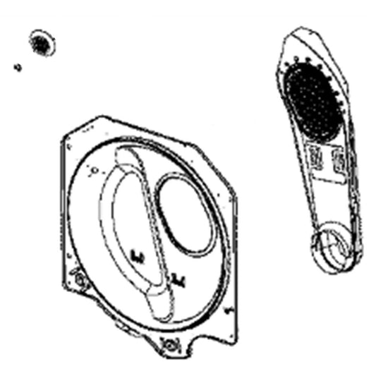 Samsung Assembly Drum Back - DC97-19083A