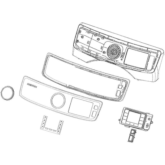 Samsung Assembly S.Panel Control - DC97-19327D