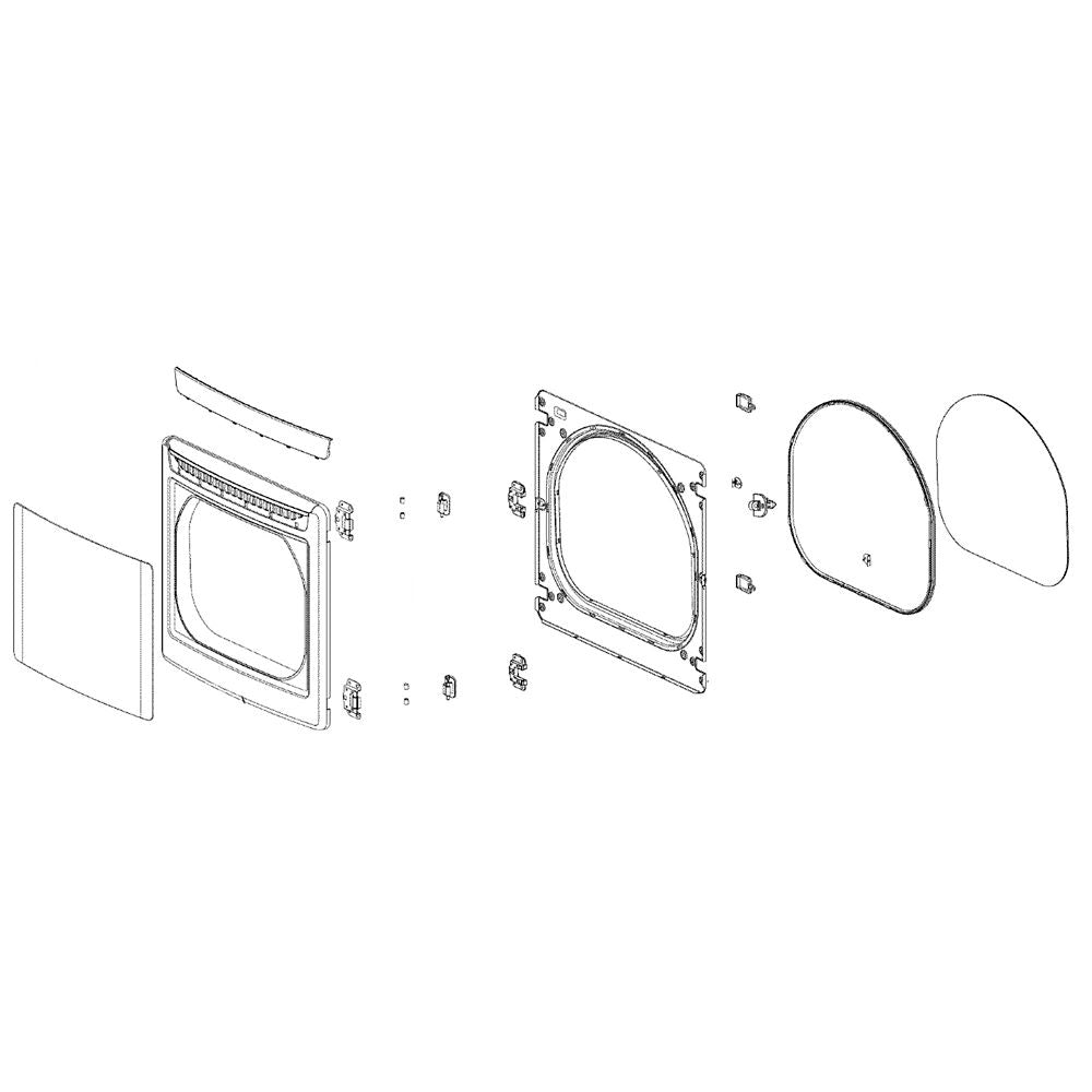 LG Door Assembly - ADC72922714