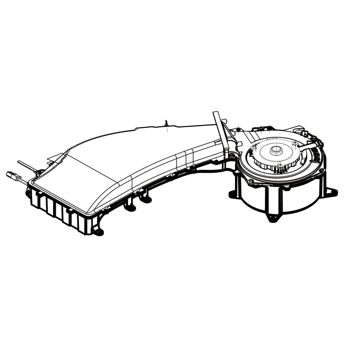 LG Duct Assembly - ADJ73472401