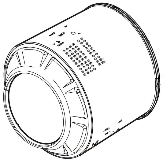 LG Inner Tub Drum Assembly - AJQ54138214