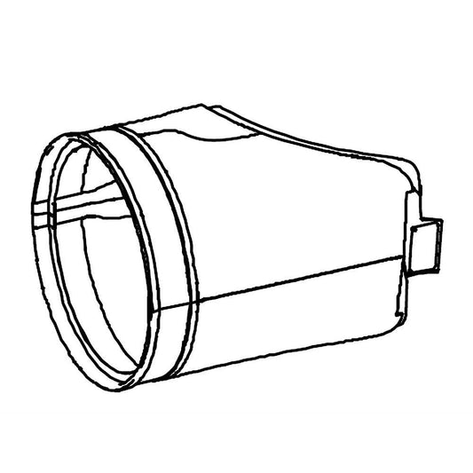 Electrolux Room Air Conditioner Exhaust Hose Connector - 5304509300