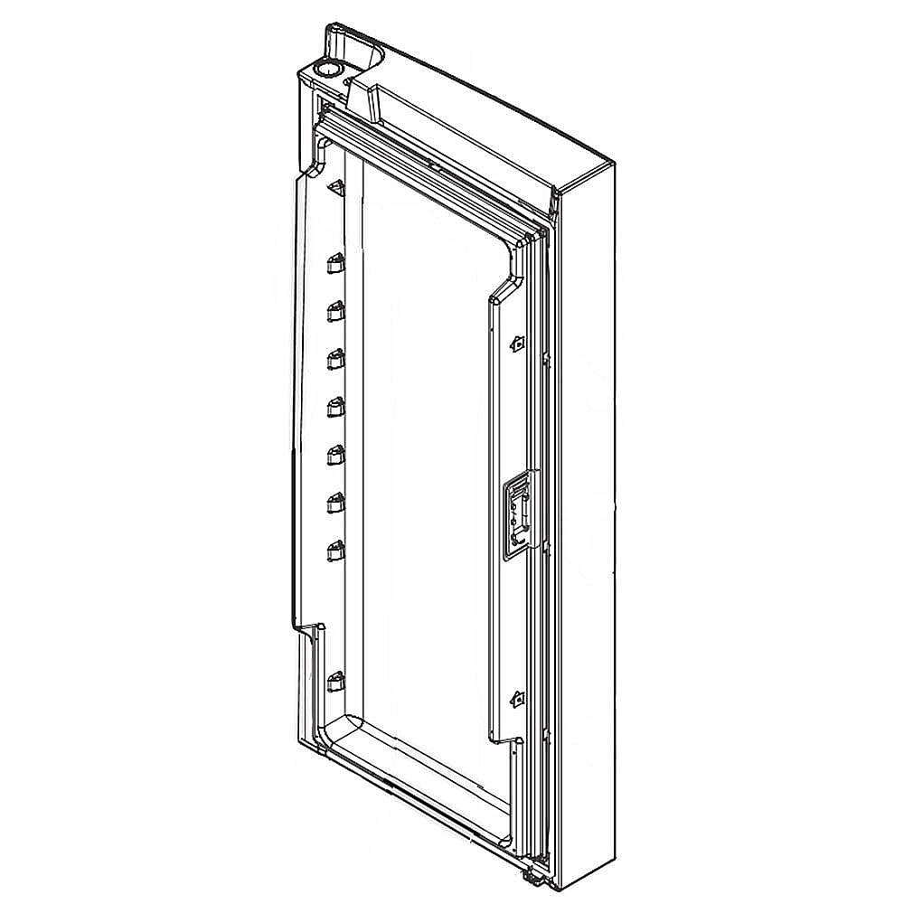 Electrolux Refrigerator Door Assembly, Right (Stainless) - 807460147