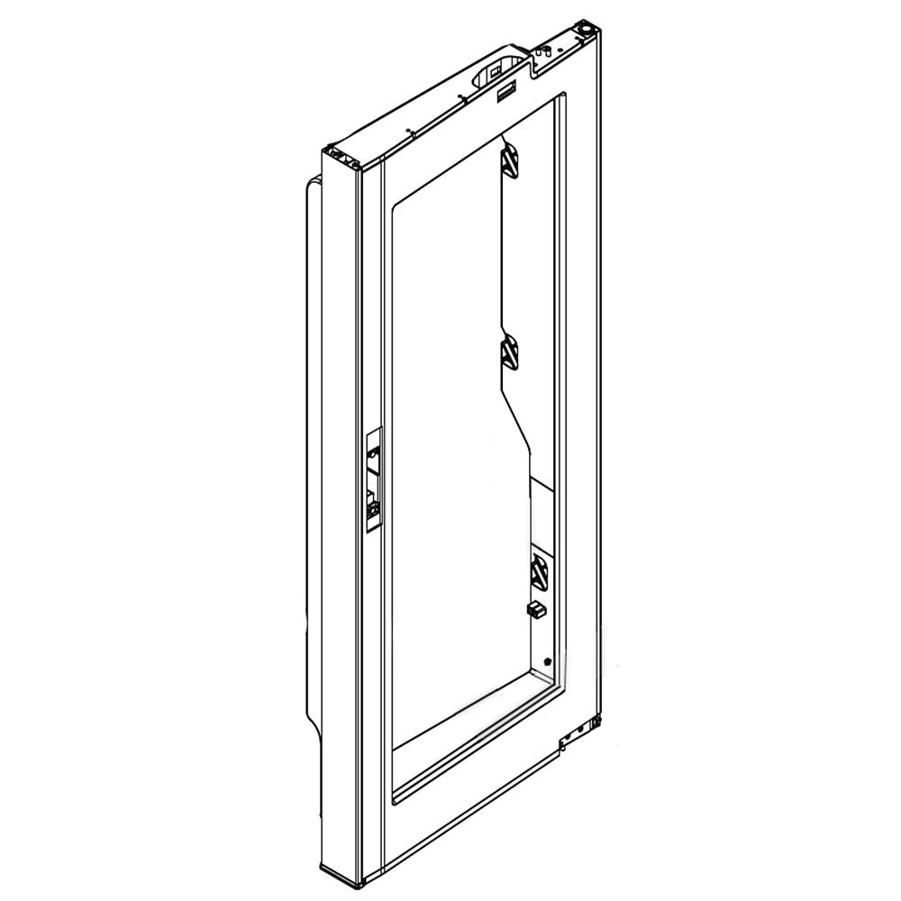 LG Refrigerator Freezer Door Assembly - ADD74296905