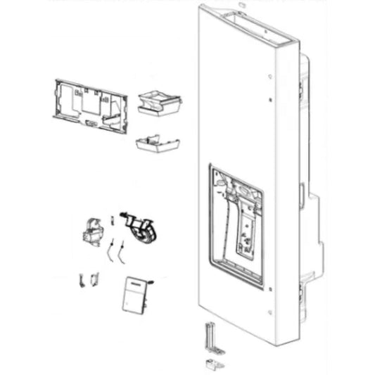 LG Door Foam Assembly,Refrigerato - ADD74795811