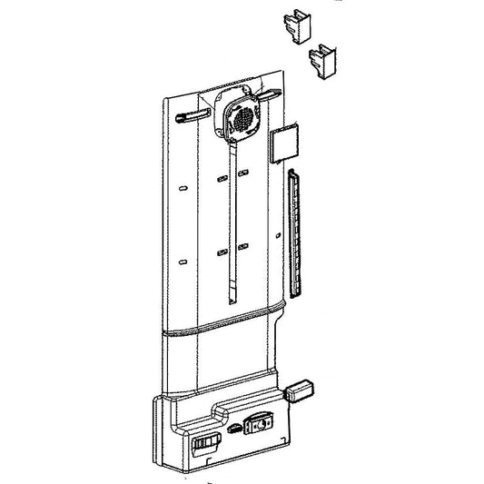 LG Refrigerator Air Duct And Cover Assembly - ADJ73252223