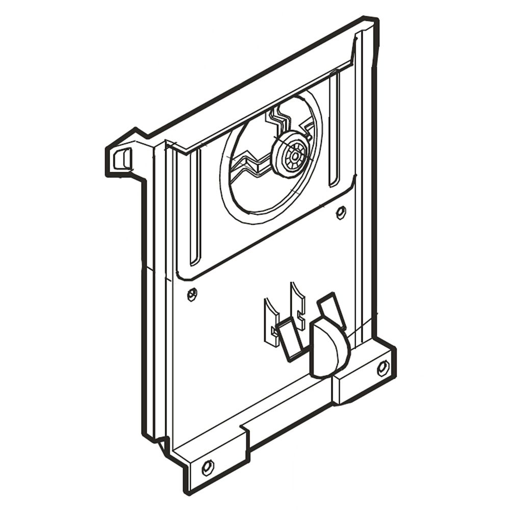 LG Freezer Shroud - MHN62462002