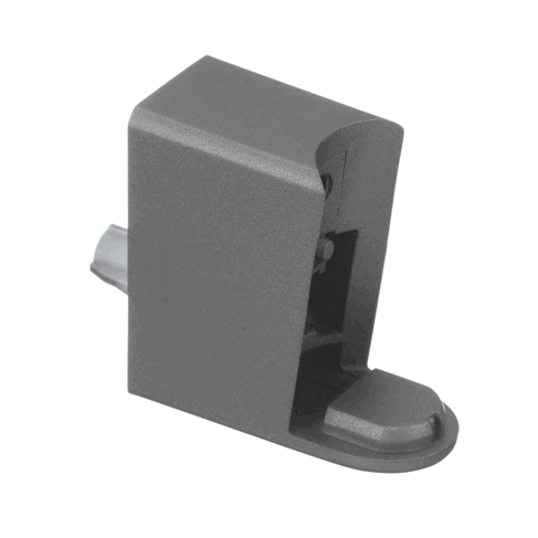 Samsung Microwave Door Handle End Cap, Lower - DE67-00222C